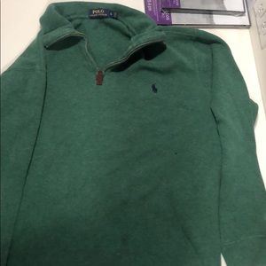 Polo Ralph Lauren zip up pullover sweater